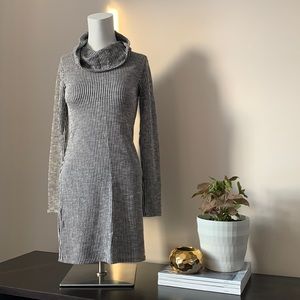 LAST CHANCE ✨ Caution to the wind ⎮Cowl neck striped mini dress